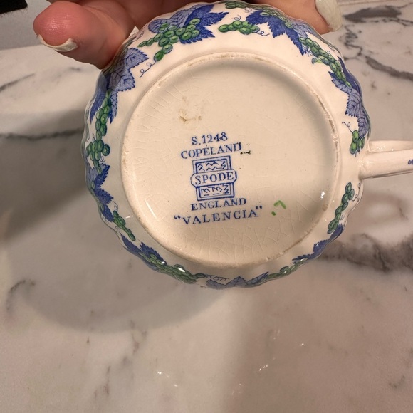 Floral Teacup and Saucer Set - Picture 5 of 7